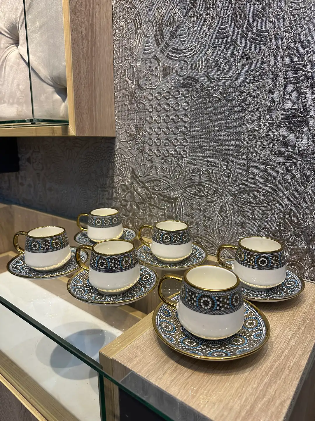 Akzeren Serisi Fincan Takımı - Aydarya Store mutfak ve çeyiz koleksiyonu