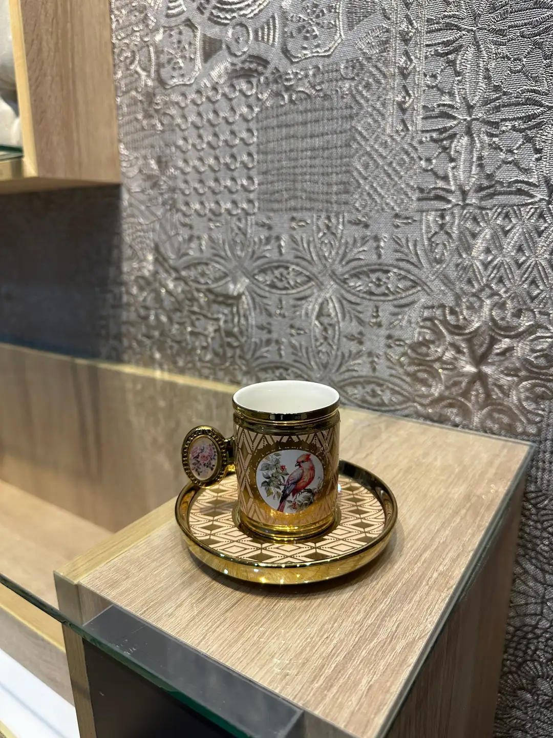 Altın Kafes Serisi Fincan Takımı - Aydarya Store mutfak ve çeyiz koleksiyonu, 2. görünüm