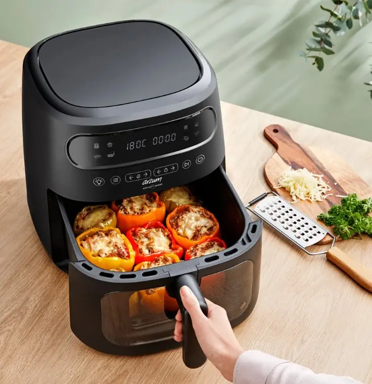 ARZUM Airtasty Smart 7.5 L Airfryer - Aydarya Store mutfak ve çeyiz koleksiyonu, 2. görünüm