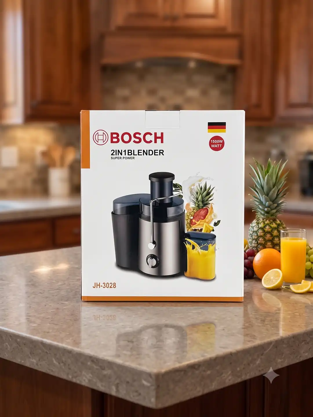 Bosch 2 in 1 Katı Meyve Sıkacağı & Blender – 1500W Yüksek Güç - Aydarya Store mutfak ve çeyiz koleksiyonu