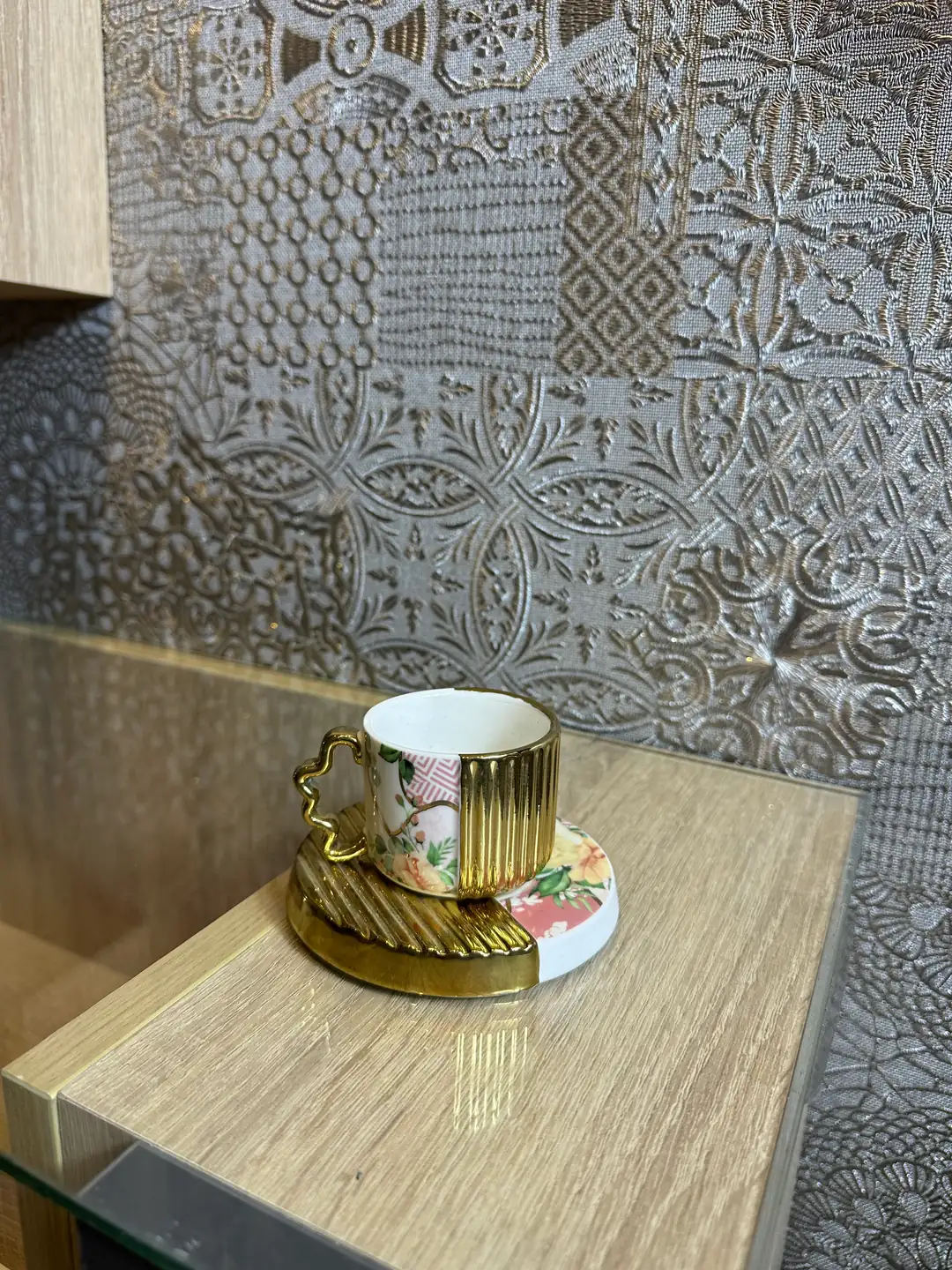 Çiçek Yarma Serisi Fincan Takımı - Aydarya Store mutfak ve çeyiz koleksiyonu, 3. görünüm