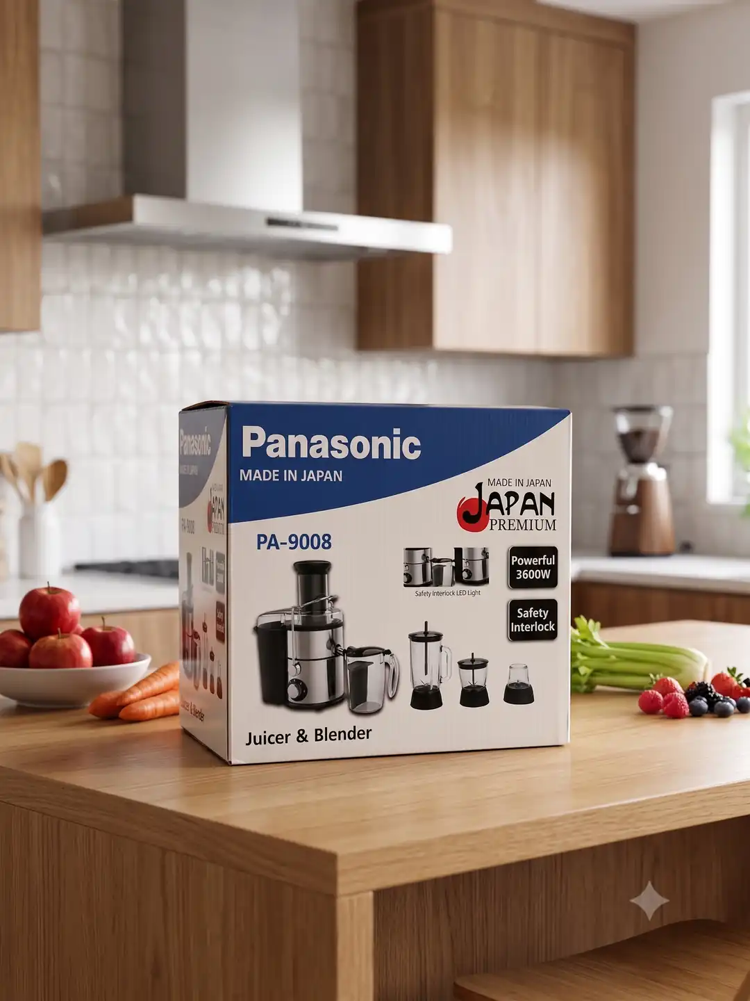 Panasonic 4'ü 1 Arada Elektrikli Mutfak Seti - Aydarya Store mutfak ve çeyiz koleksiyonu