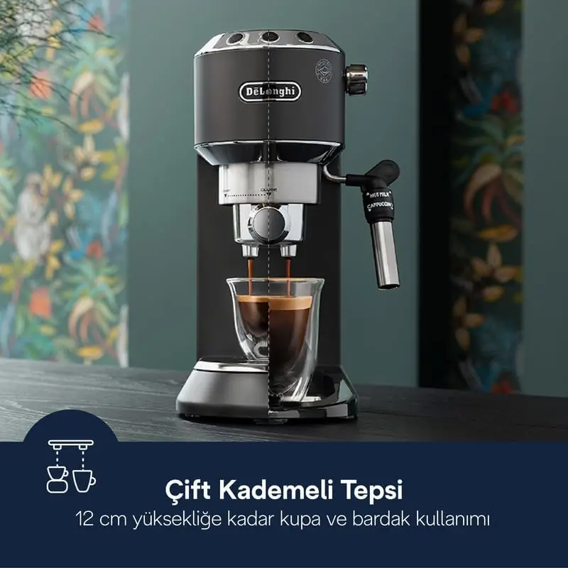 De’Longhi Espresso ve Cappuccino Profesyonel Kahve Makinesi - Aydarya Store mutfak ve çeyiz koleksiyonu