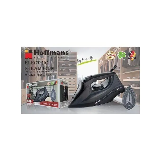 Hoffmans Seramik Tabanlı Güçlü Buharlı Ütü - Aydarya Store mutfak ve çeyiz koleksiyonu